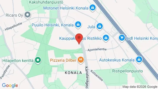 Apartments for rent i Helsinki Läntinen - kort over placeringen
