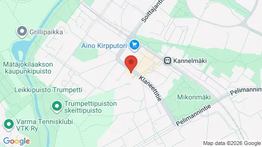 Apartments for rent i Helsinki Läntinen - kort over placeringen