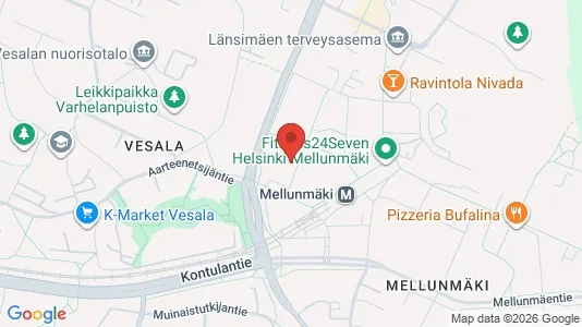 Apartments for rent i Helsinki Itäinen - kort over placeringen