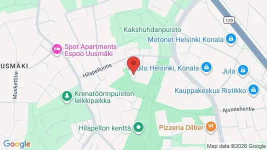 Apartments for rent i Helsinki Läntinen - kort over placeringen