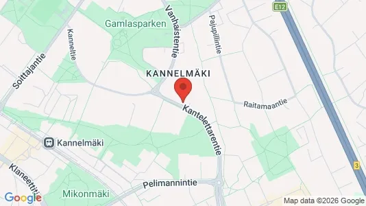 Rooms for rent i Helsinki Läntinen - kort over placeringen