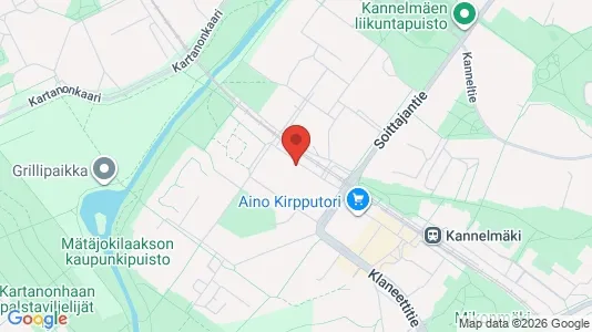 Apartments for rent i Helsinki Läntinen - kort over placeringen