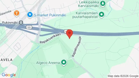 Apartments for rent i Helsinki Koillinen - kort over placeringen