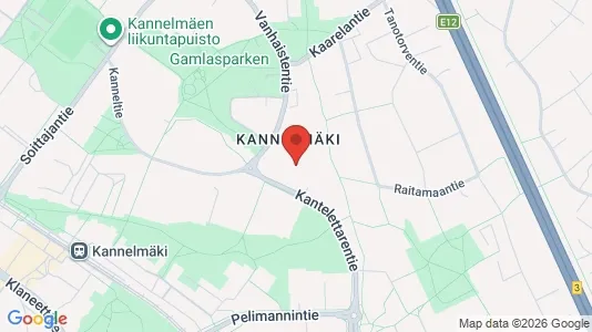 Apartments for rent i Helsinki Läntinen - kort over placeringen
