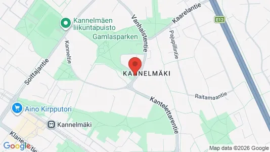 Rooms for rent i Helsinki Läntinen - kort over placeringen