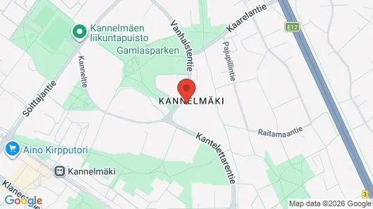 Apartments for rent i Helsinki Läntinen - kort over placeringen