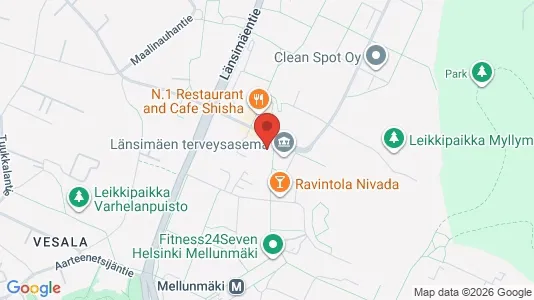 Apartments for rent i Vantaa - kort over placeringen