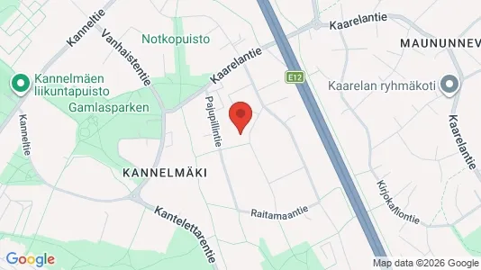 Apartments for rent i Helsinki Läntinen - kort over placeringen