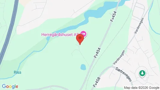 Rooms for rent i Ullensaker - kort over placeringen