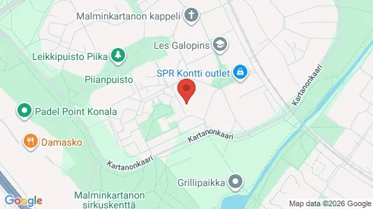 Apartments for rent i Helsinki Läntinen - kort over placeringen