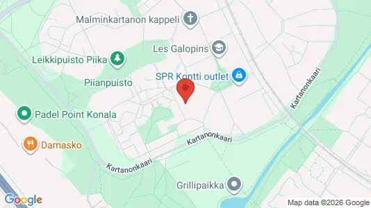 Apartments for rent i Helsinki Läntinen - kort over placeringen