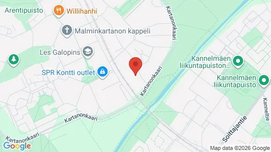 Apartments for rent i Helsinki Läntinen - kort over placeringen