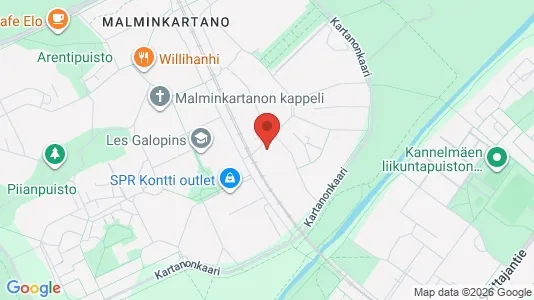 Apartments for rent i Helsinki Läntinen - kort over placeringen