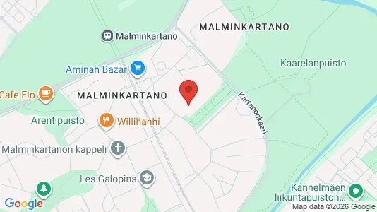Apartments for rent i Helsinki Läntinen - kort over placeringen