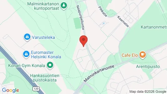 Apartments for rent i Helsinki Läntinen - kort over placeringen