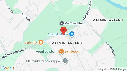 Apartments for rent i Helsinki Läntinen - kort over placeringen