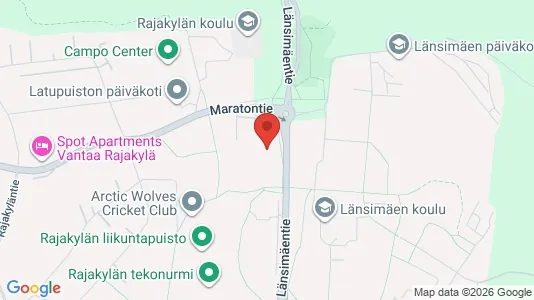 Apartments for rent i Vantaa - kort over placeringen