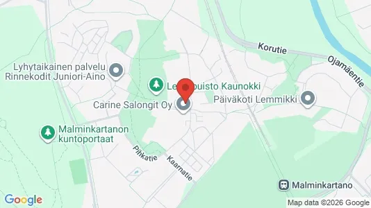 Apartments for rent i Helsinki Läntinen - kort over placeringen