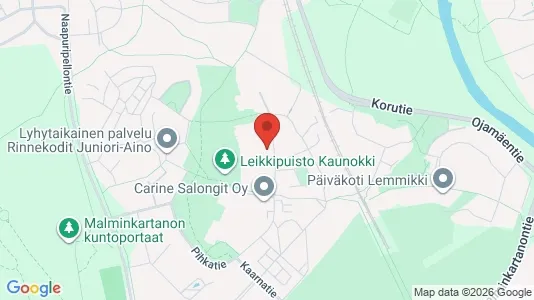 Apartments for rent i Helsinki Läntinen - kort over placeringen