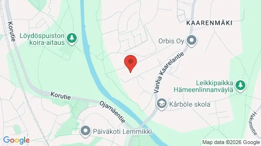 Apartments for rent i Vantaa - kort over placeringen