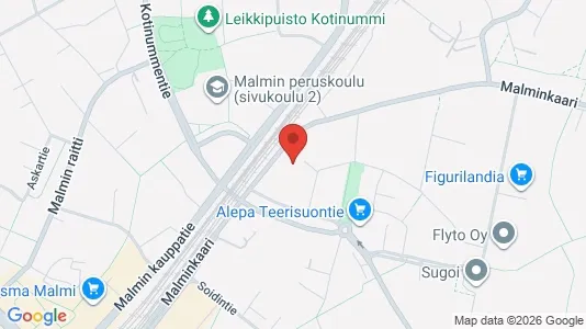 Apartments for rent i Helsinki Koillinen - kort over placeringen