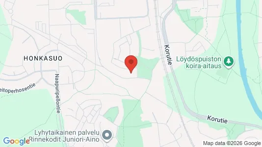 Apartments for rent i Vantaa - kort over placeringen