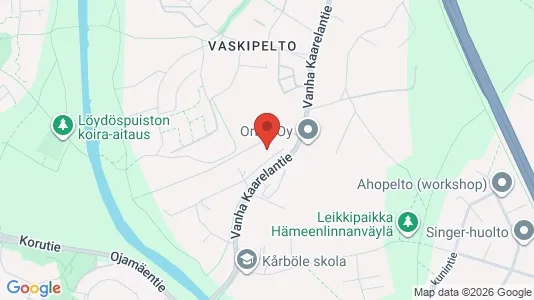 Apartments for rent i Vantaa - kort over placeringen