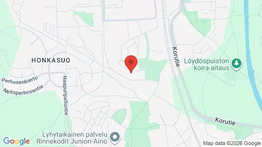 Apartments for rent i Vantaa - kort over placeringen