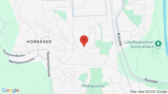 Apartments for rent i Vantaa - kort over placeringen