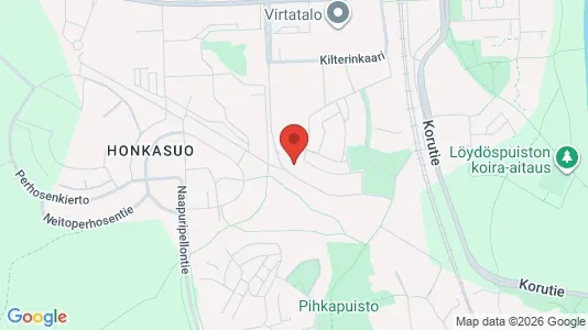 Apartments for rent i Vantaa - kort over placeringen