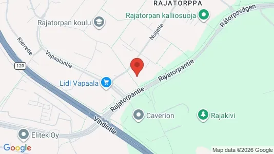 Apartments for rent i Vantaa - kort over placeringen