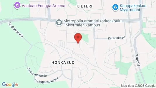 Apartments for rent i Vantaa - kort over placeringen