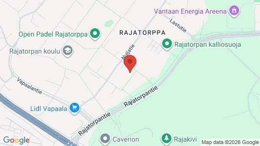 Apartments for rent i Vantaa - kort over placeringen