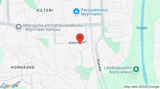 Apartments for rent i Vantaa - kort over placeringen