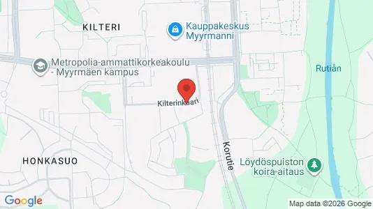 Apartments for rent i Vantaa - kort over placeringen