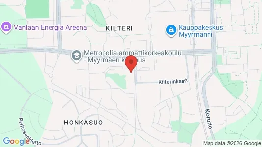 Apartments for rent i Vantaa - kort over placeringen