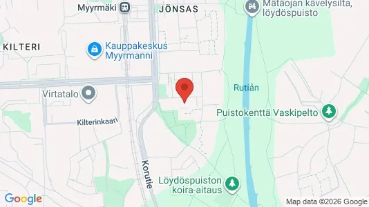 Apartments for rent i Vantaa - kort over placeringen