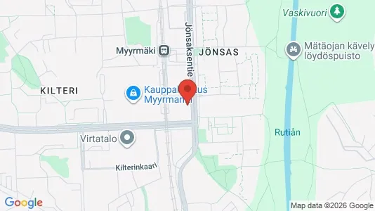 Apartments for rent i Vantaa - kort over placeringen