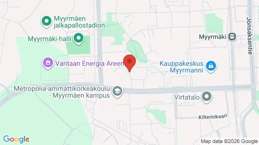 Apartments for rent i Vantaa - kort over placeringen