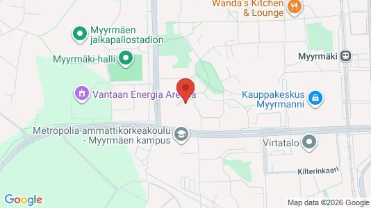 Apartments for rent i Vantaa - kort over placeringen
