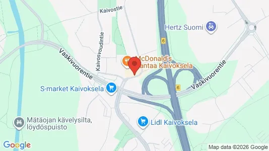 Apartments for rent i Vantaa - kort over placeringen