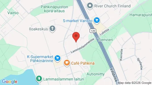 Apartments for rent i Vantaa - kort over placeringen