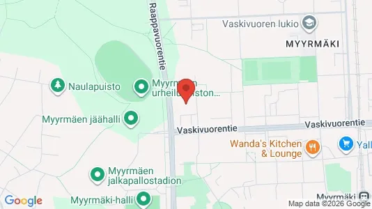 Apartments for rent i Vantaa - kort over placeringen