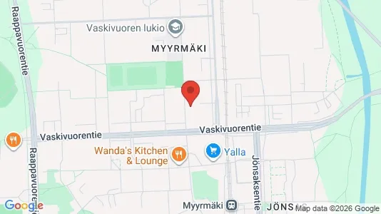 Apartments for rent i Vantaa - kort over placeringen