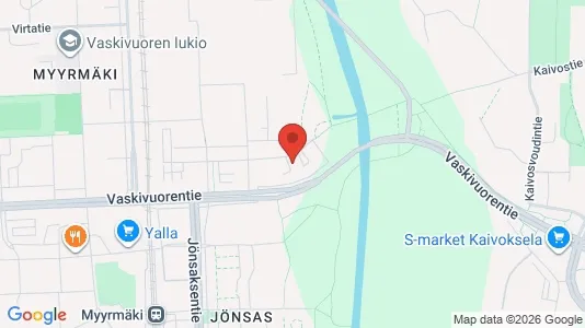 Apartments for rent i Vantaa - kort over placeringen