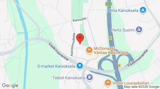 Apartments for rent i Vantaa - kort over placeringen