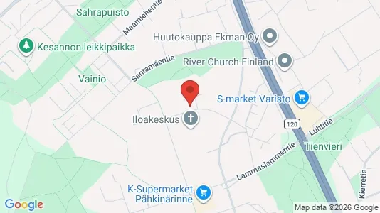 Apartments for rent i Vantaa - kort over placeringen