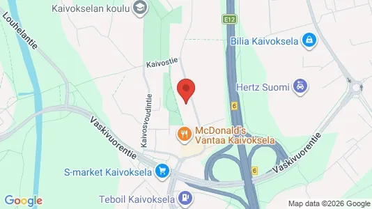 Apartments for rent i Vantaa - kort over placeringen