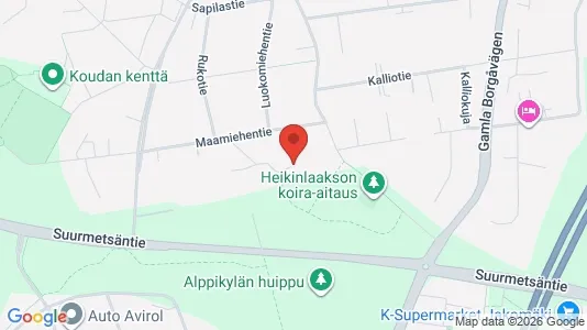 Apartments for rent i Helsinki Koillinen - kort over placeringen
