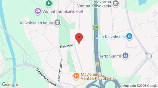 Apartments for rent i Vantaa - kort over placeringen